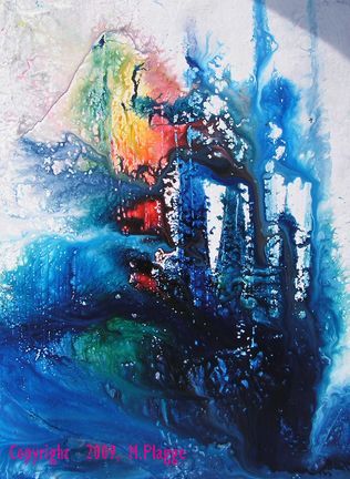 Painting = Feuerlicht